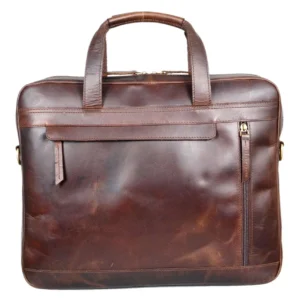 Brown Leather Brush Antique