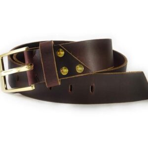 Vegetable Tanned Leather Belt