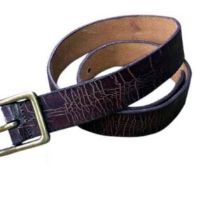 Crunch Leather Belt
