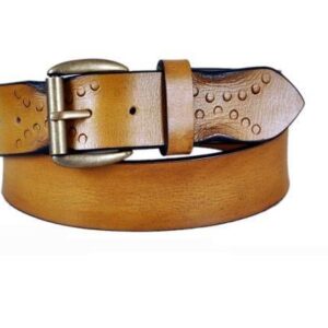 Vegetable Tanned Leather Belt