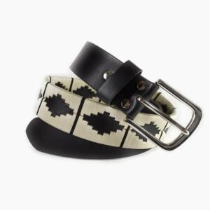 Diamond Polo Leather Belt