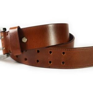 Waxy Leather Belt