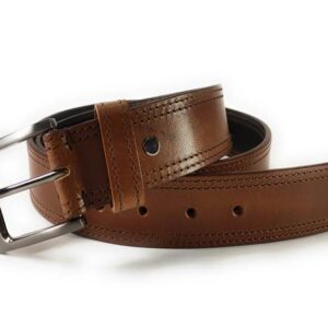 Stitched Leather Belt