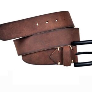 Padded Leather Belt