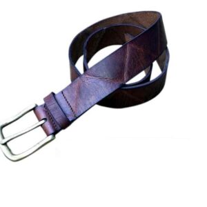 Folded Leather Belt