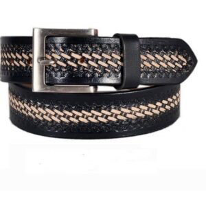 Mat Leather Belt